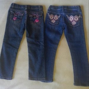 2pr. Cowgirl Jeans
